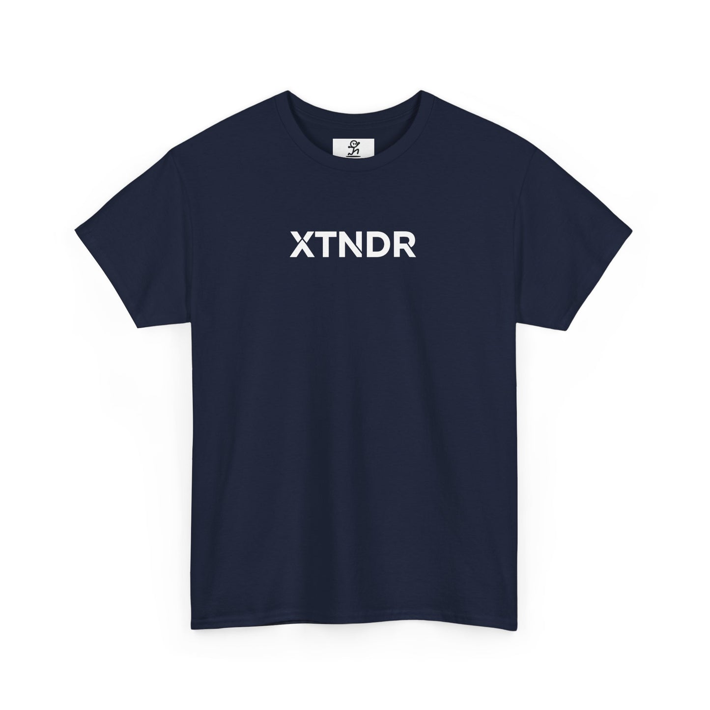 Prototype x01: Camiseta de algodón con logo y stickman