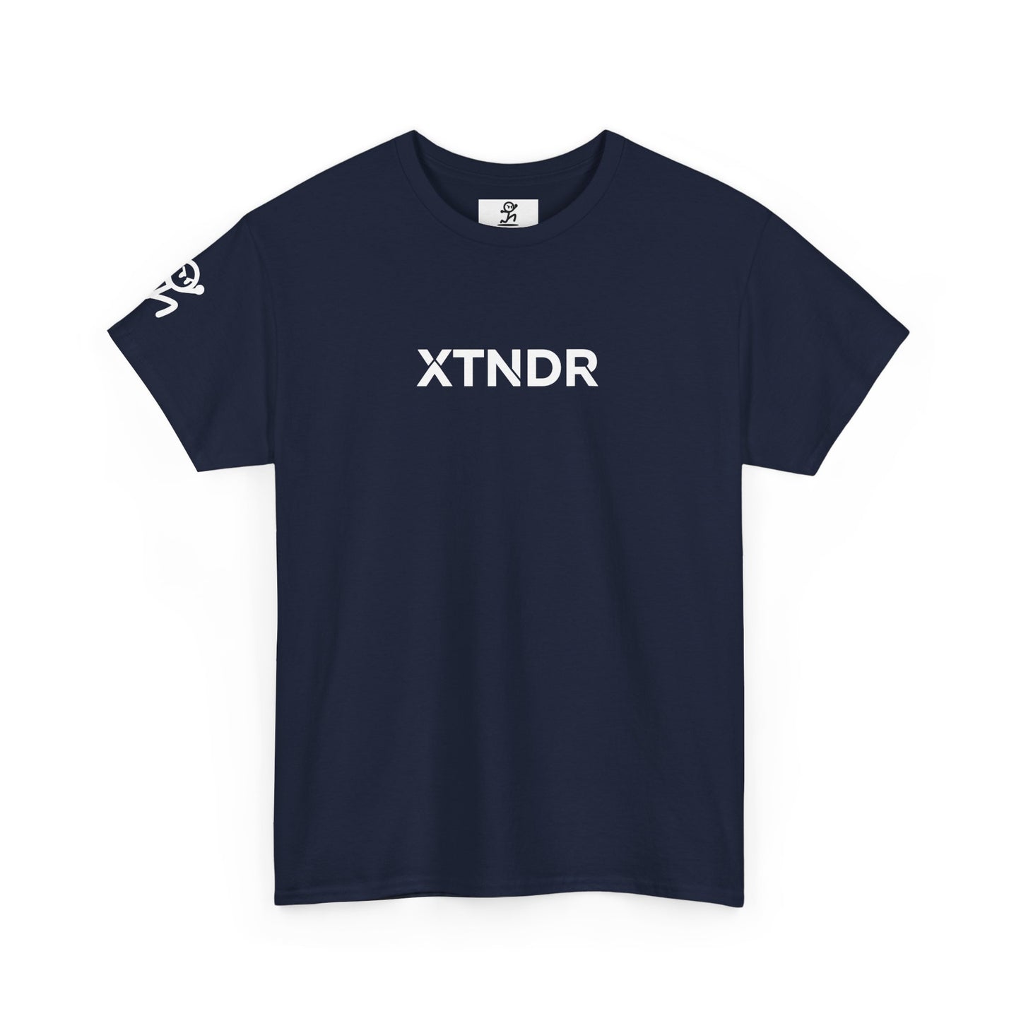 Prototype x02: Camiseta de algodón con logo y stickman