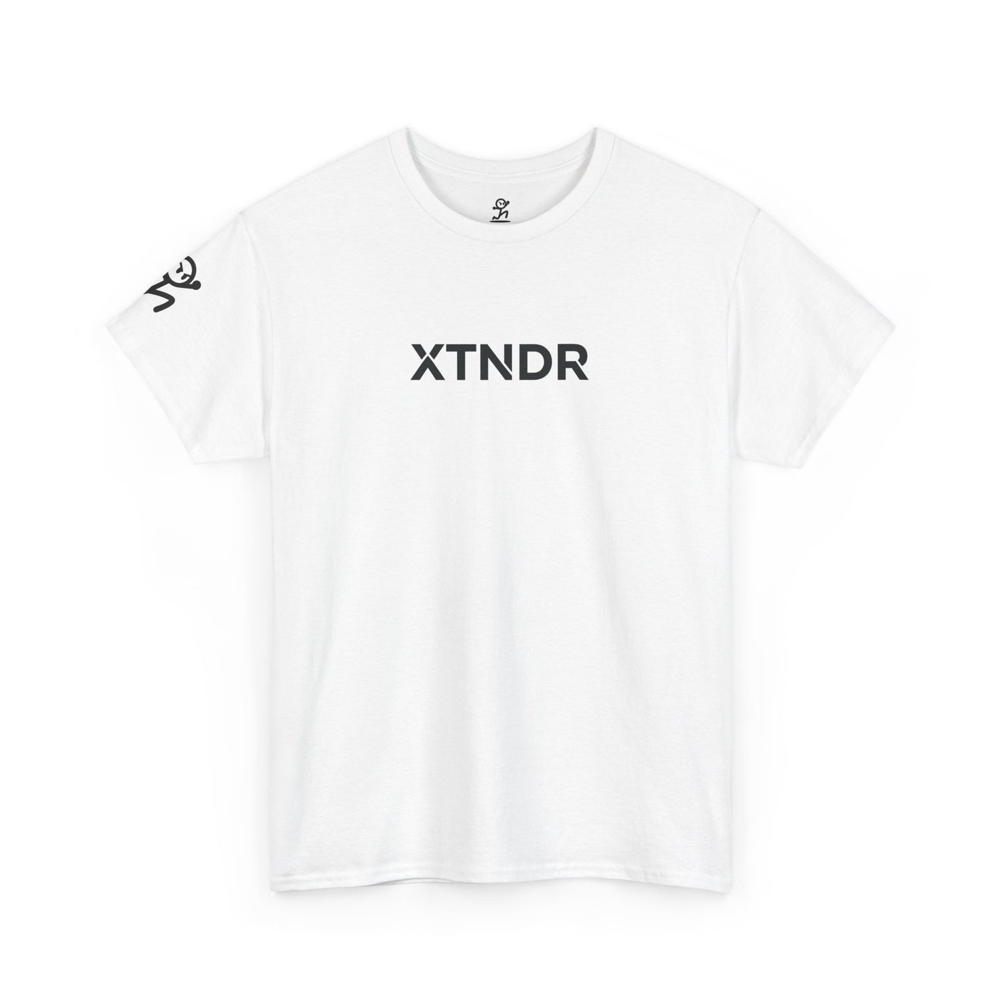 Prototype x02: Camiseta de algodón con logo y stickman
