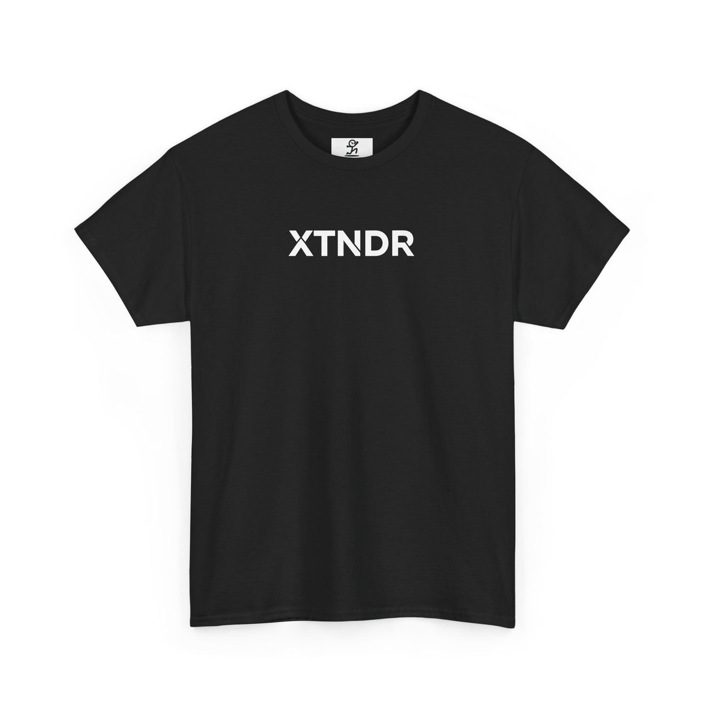 Prototype x01: Camiseta de algodón con logo y stickman