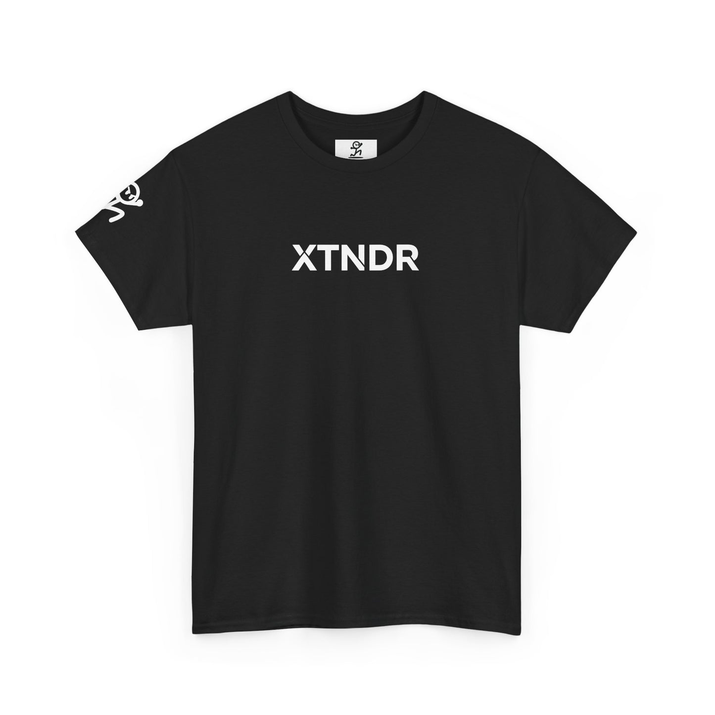 Prototype x02: Camiseta de algodón con logo y stickman